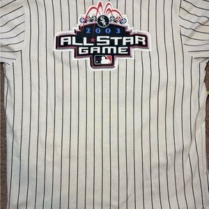 Chicago white Sox All-Star 2003Game Striped T-Shirt